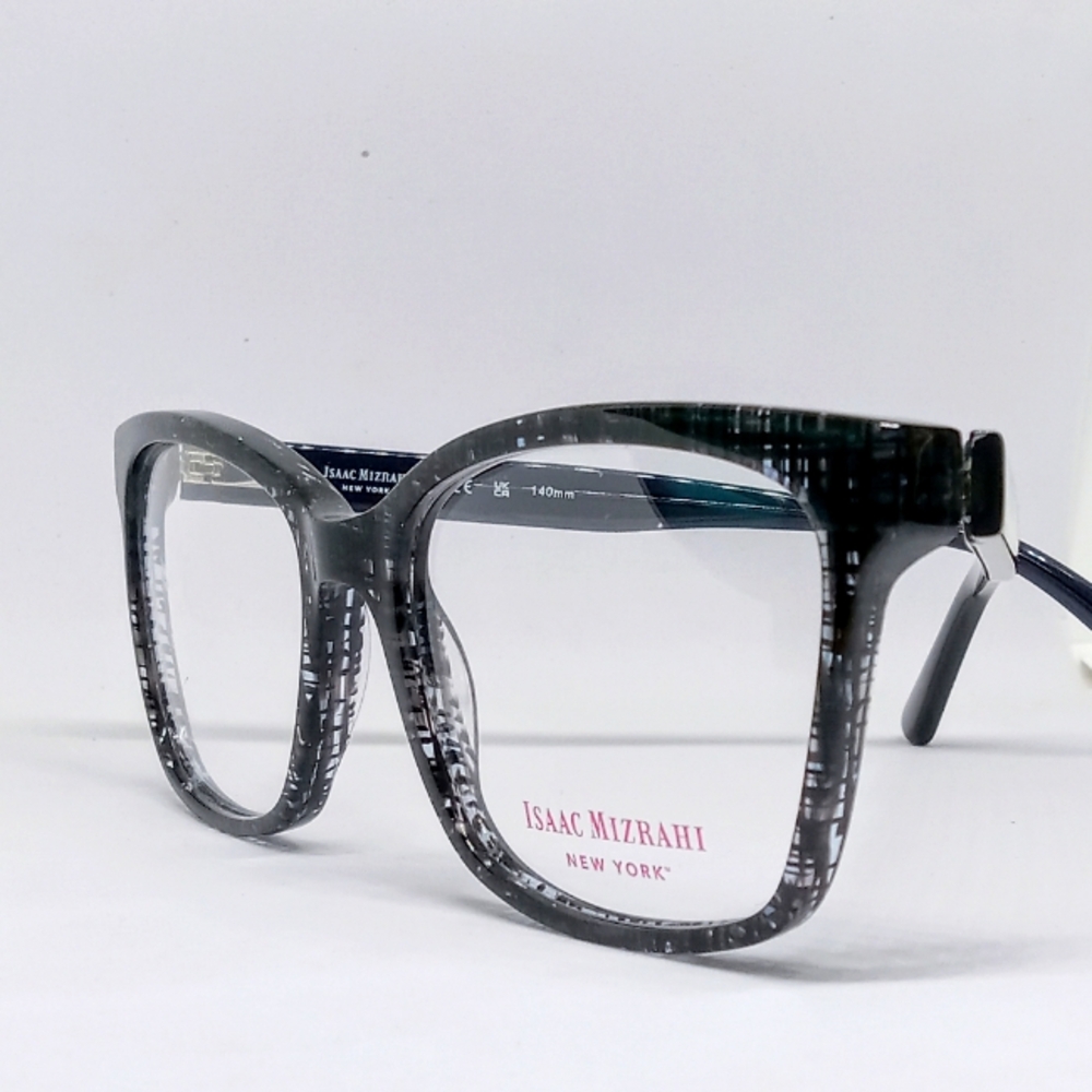ISAAC MIZRAHI NEW YORK " IM 30069" EYEGLASSES WITH DEMO LENS: